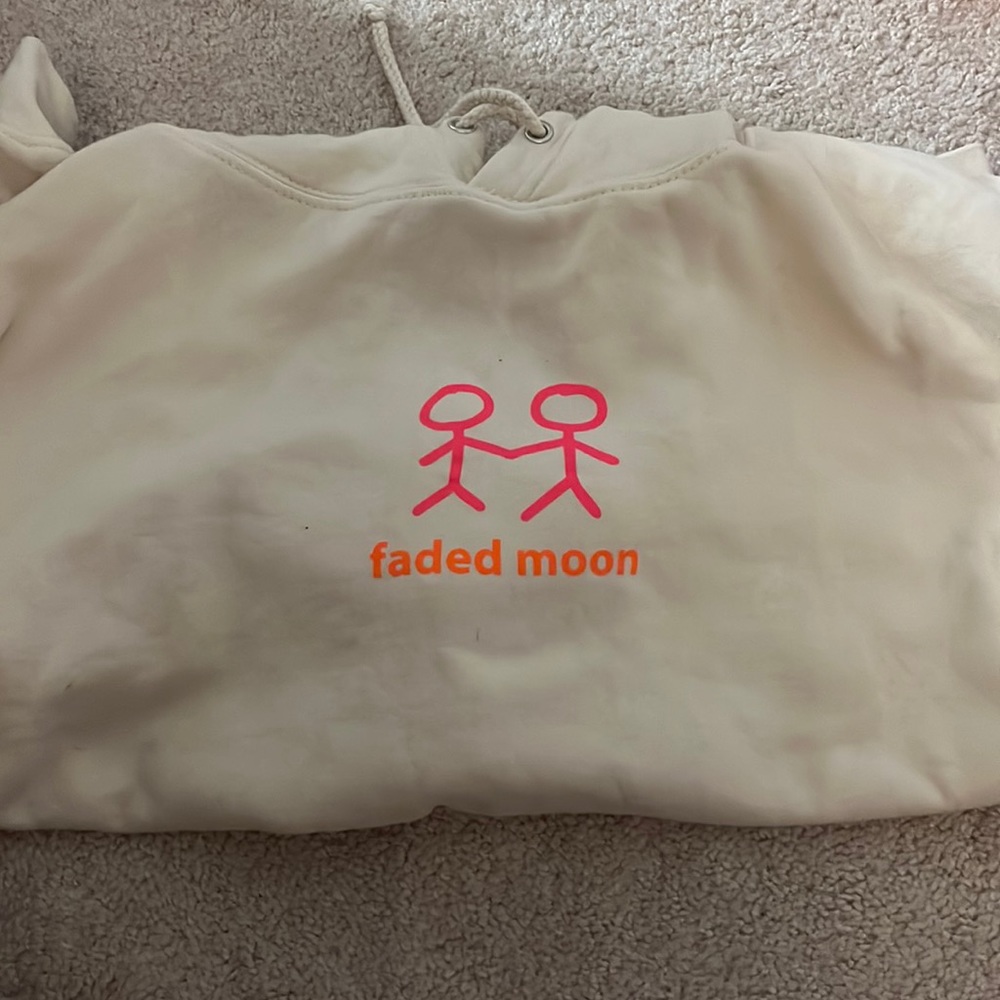 Faded moon sweatshirt